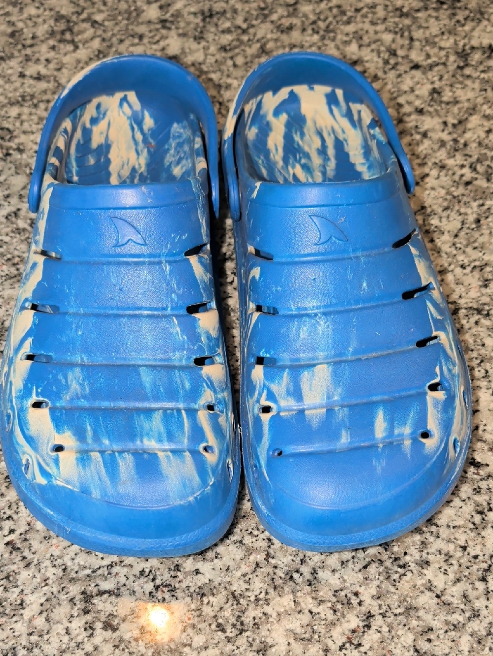 Blue Slip-On Sandal Clogs for Men - Comfortable Water Shoes
